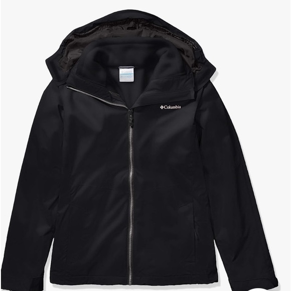 NWT Columbia Womens Ruby River Interchange Black Jacket w/ Fleece Liner-Sz M - Picture 7 of 13